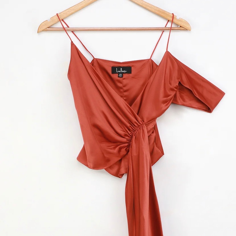 Rust Orange Top